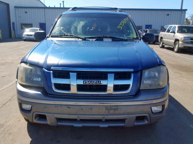 4NUET16S256700803 - 2005 ISUZU ASCENDER S 蓝色 照片 10