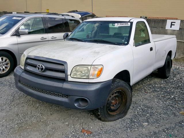 5TBJU32156S475027 - 2006 TOYOTA TUNDRA WHITE photo 2