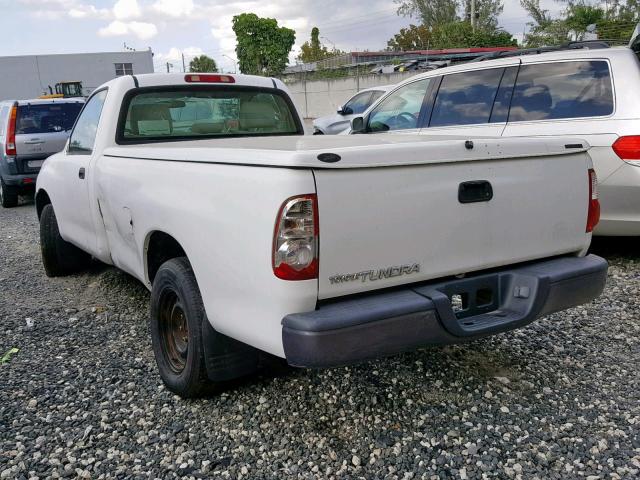 5TBJU32156S475027 - 2006 TOYOTA TUNDRA WHITE photo 3