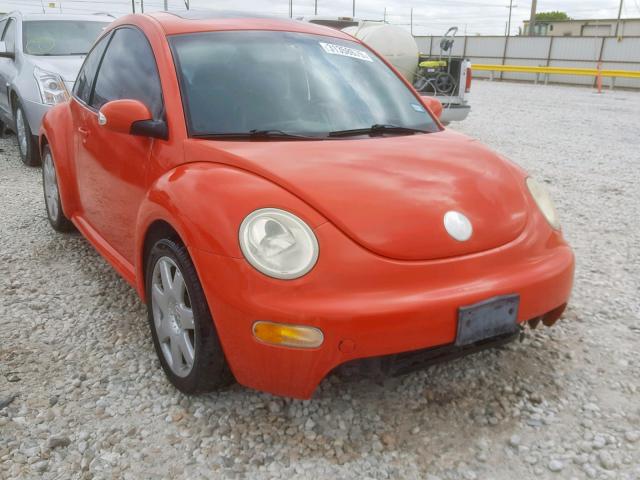3VWDD21C43M434267 - 2003 VOLKSWAGEN NEW BEETLE Orange Foto 1