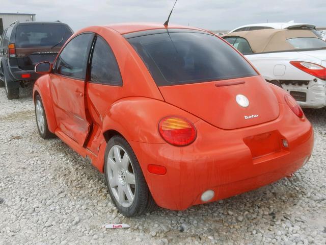 3VWDD21C43M434267 - 2003 VOLKSWAGEN NEW BEETLE Orange Foto 3