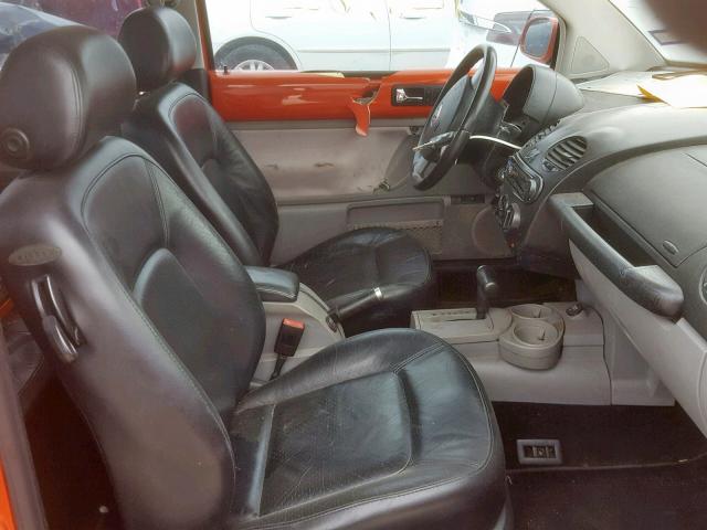 3VWDD21C43M434267 - 2003 VOLKSWAGEN NEW BEETLE Orange Foto 5