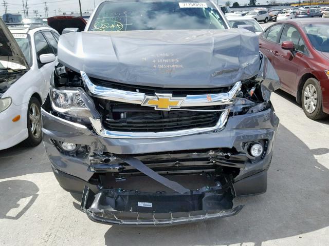 1GCGSCEN7K1130756 - 2019 CHEVROLET COLORADO L GRAY photo 9