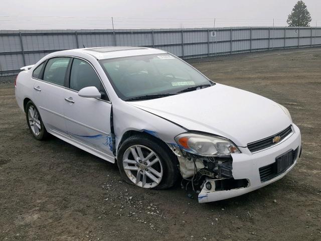 2G1WC5EM4A1241245 - 2010 CHEVROLET IMPALA LTZ WHITE photo 1