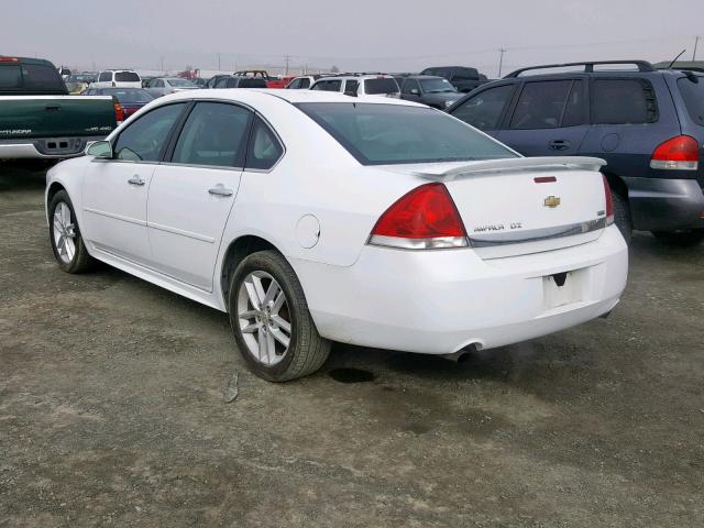 2G1WC5EM4A1241245 - 2010 CHEVROLET IMPALA LTZ WHITE photo 3