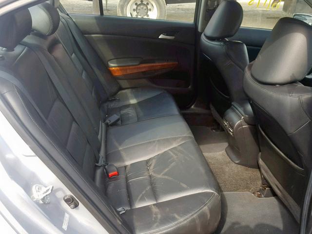 1HGCP2F82CA059407 - 2012 HONDA ACCORD EXL SILVER photo 6