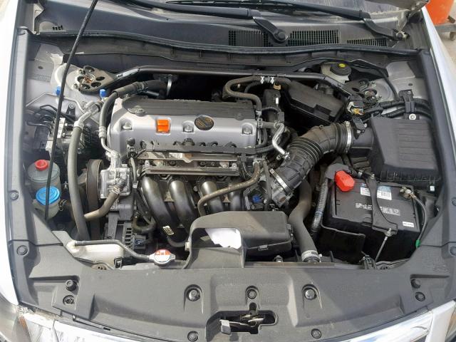 1HGCP2F82CA059407 - 2012 HONDA ACCORD EXL SILVER photo 7