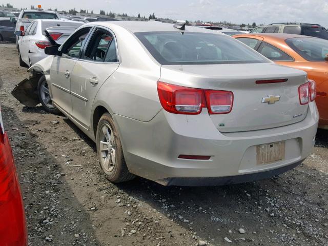 1G11B5SL0FF149302 - 2015 CHEVROLET MALIBU LS BROWN photo 3