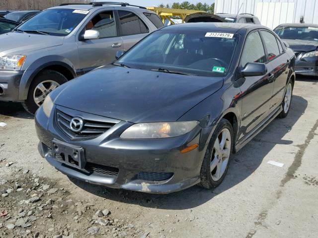 1YVFP84D445N93401 - 2004 MAZDA 6 S TAN photo 2