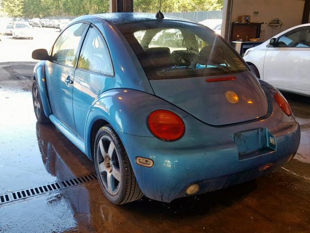 3VWGK31C44M420461 - 2004 VOLKSWAGEN NEW BEETLE ლურჯი ფოტო 3