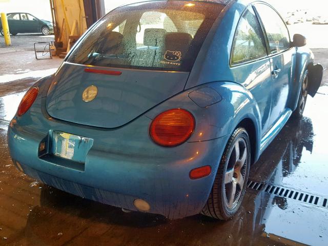 3VWGK31C44M420461 - 2004 VOLKSWAGEN NEW BEETLE ლურჯი ფოტო 4