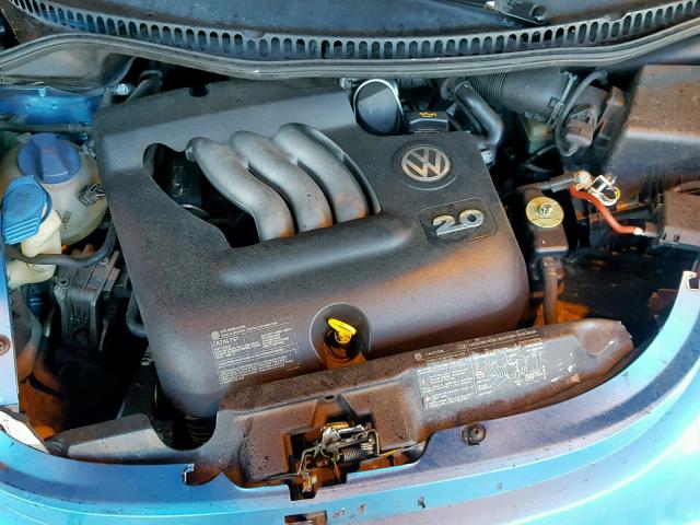 3VWGK31C44M420461 - 2004 VOLKSWAGEN NEW BEETLE ლურჯი ფოტო 7