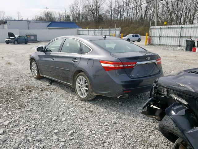 4T1BK1EB2DU017203 - 2013 TOYOTA AVALON BAS CHARCOAL photo 3