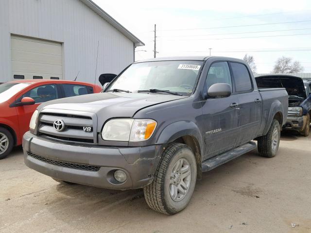 5TBDT48116S544941 - 2006 TOYOTA TUNDRA DOU GRAY photo 2