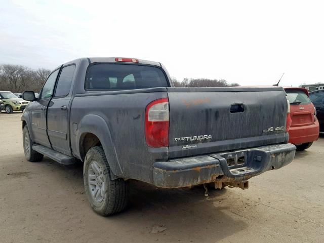 5TBDT48116S544941 - 2006 TOYOTA TUNDRA DOU GRAY photo 3