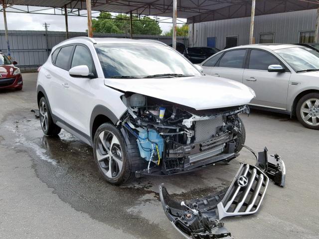 KM8J33AL1JU761941 - 2018 HYUNDAI TUCSON SPO WHITE photo 1