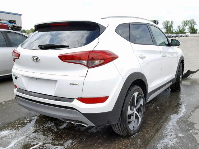 KM8J33AL1JU761941 - 2018 HYUNDAI TUCSON SPO WHITE photo 4