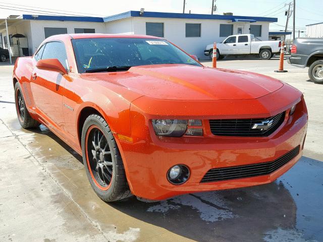 2G1FA1E33C9114383 - 2012 CHEVROLET CAMARO LS ORANGE photo 1