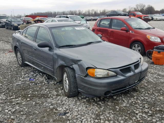 1G2NF52EX4M666117 - 2004 PONTIAC GRAND AM S GRAY photo 1