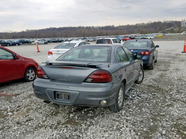 1G2NF52EX4M666117 - 2004 PONTIAC GRAND AM S GRAY photo 4