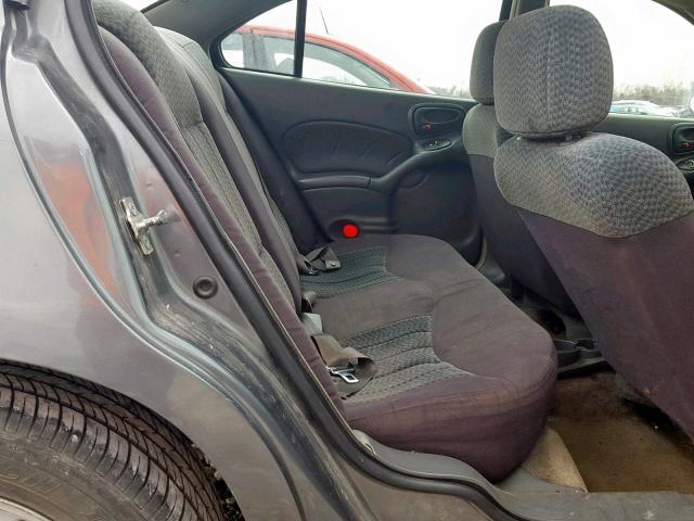 1G2NF52EX4M666117 - 2004 PONTIAC GRAND AM S GRAY photo 6
