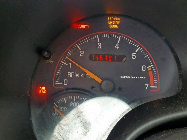 1G2NF52EX4M666117 - 2004 PONTIAC GRAND AM S GRAY photo 8