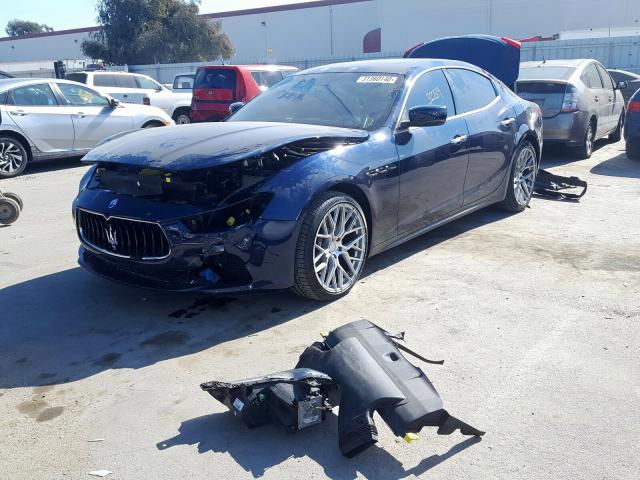 ZAM57XSA9F1155208 - 2015 MASERATI GHIBLI  photo 2