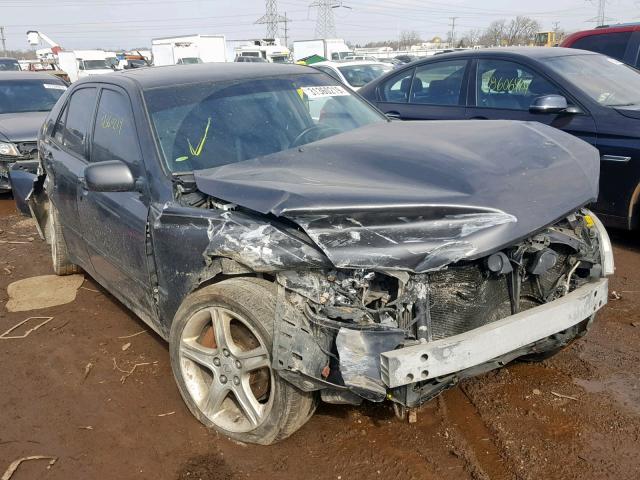 JTHBD182710027866 - 2001 LEXUS IS 300 GRAY photo 1