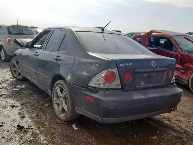 JTHBD182710027866 - 2001 LEXUS IS 300 GRAY photo 3