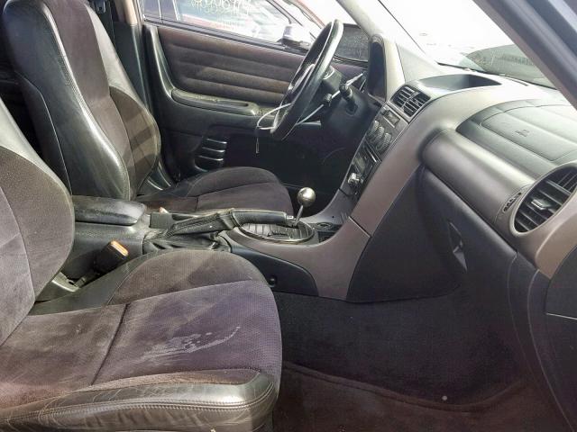 JTHBD182710027866 - 2001 LEXUS IS 300 GRAY photo 5