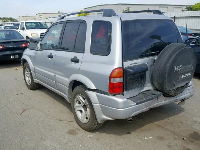 JS3TE62V834100498 - 2003 SUZUKI GRAND VITA SILVER photo 3