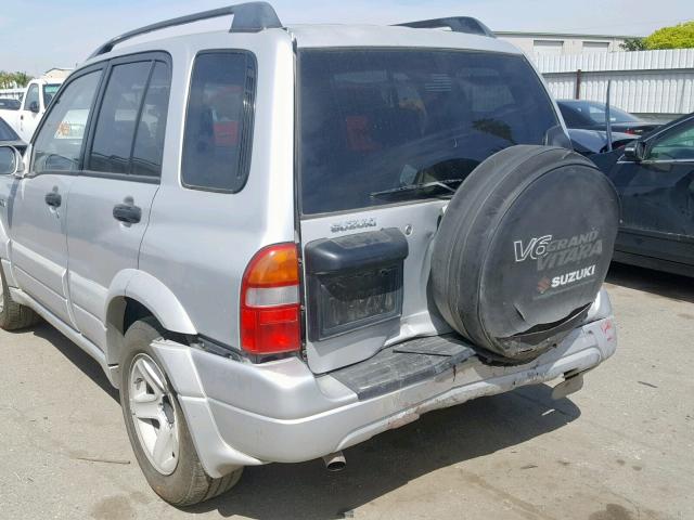 JS3TE62V834100498 - 2003 SUZUKI GRAND VITA SILVER photo 9