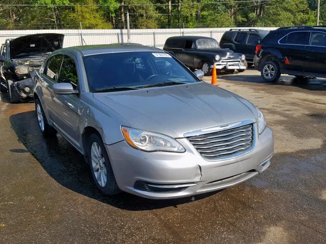 1C3CCBBB8DN608246 - 2013 CHRYSLER 200 TOURIN SILVER photo 1