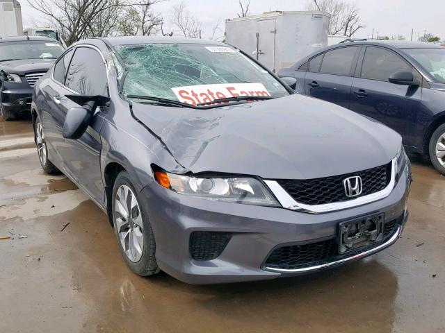 1HGCT1B37EA013316 - 2014 HONDA ACCORD LX- CHARCOAL photo 1