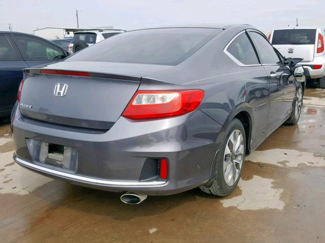 1HGCT1B37EA013316 - 2014 HONDA ACCORD LX- CHARCOAL photo 4