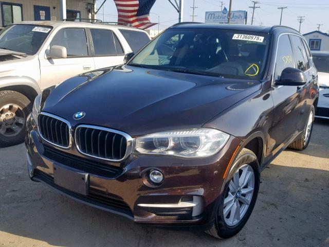 5UXKR2C59E0C00725 - 2014 BMW X5 SDRIVE3 BROWN photo 2