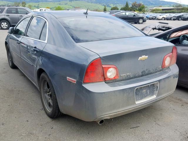 1G1ZH57B094254794 - 2009 CHEVROLET MALIBU 1LT 灰色 照片 3