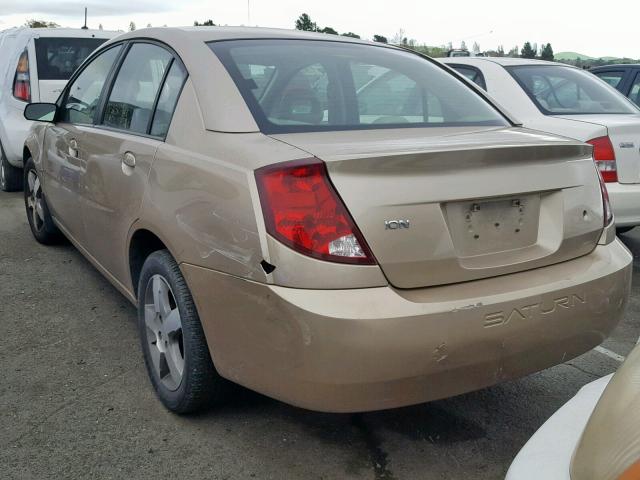1G8AL55F06Z135905 - 2006 SATURN ION LEVEL TAN photo 3
