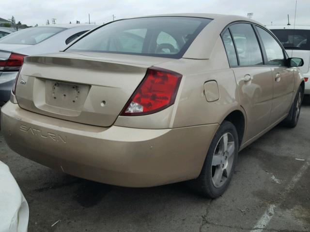 1G8AL55F06Z135905 - 2006 SATURN ION LEVEL TAN photo 4