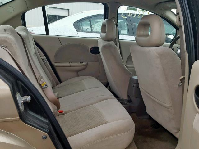 1G8AL55F06Z135905 - 2006 SATURN ION LEVEL TAN photo 6