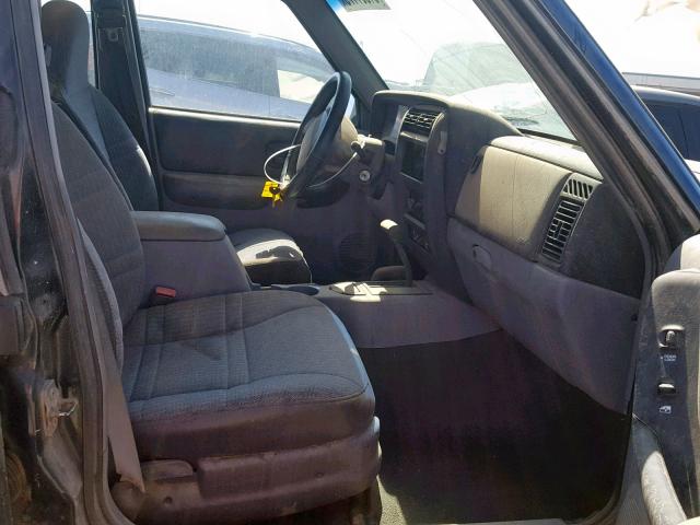 1J4FJ68S6WL264857 - 1998 JEEP CHEROKEE S BLACK photo 5