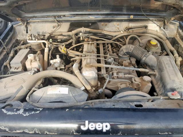 1J4FJ68S6WL264857 - 1998 JEEP CHEROKEE S BLACK photo 7