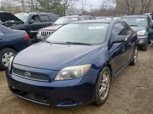 JTKDE177260069124 - 2006 TOYOTA SCION TC ლურჯი ფოტო 2