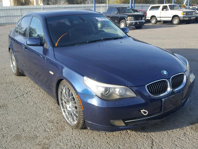 WBANW13528CZ70991 - 2008 BMW 535 I BLUE photo 1