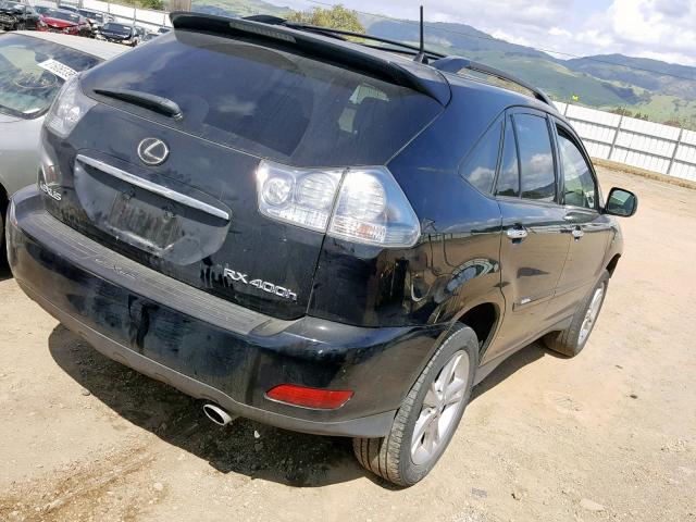 JTJHW31U182061438 - 2008 LEXUS RX 400H RED photo 3