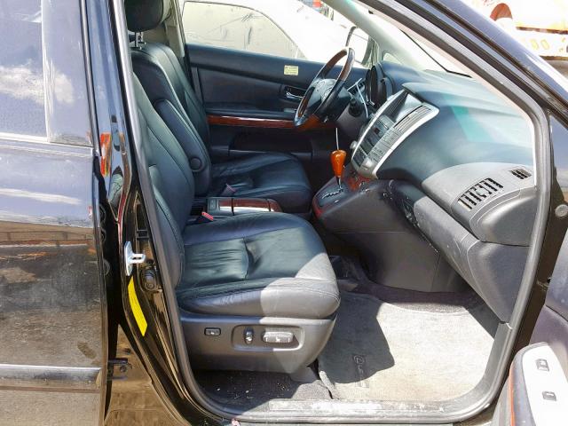 JTJHW31U182061438 - 2008 LEXUS RX 400H RED photo 5