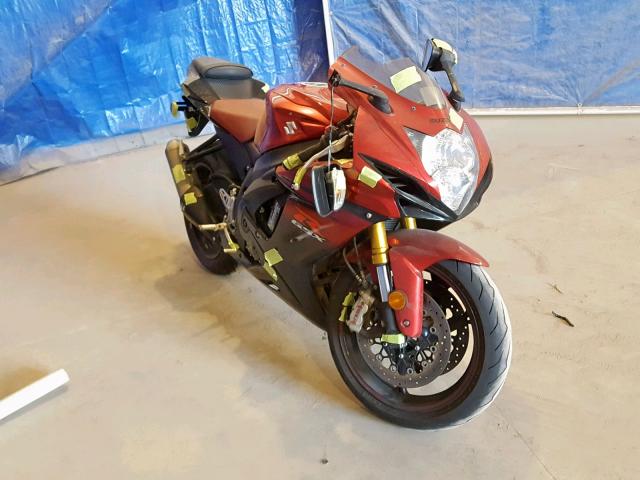 JS1GR7MA4E2101712 - 2014 SUZUKI GSX-R750 RED photo 1