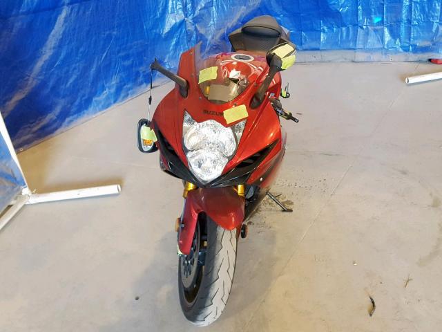 JS1GR7MA4E2101712 - 2014 SUZUKI GSX-R750 RED photo 9