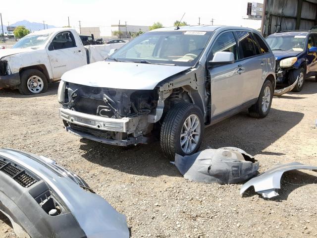 2FMDK38C27BA83057 - 2007 FORD EDGE SEL BEIGE photo 2