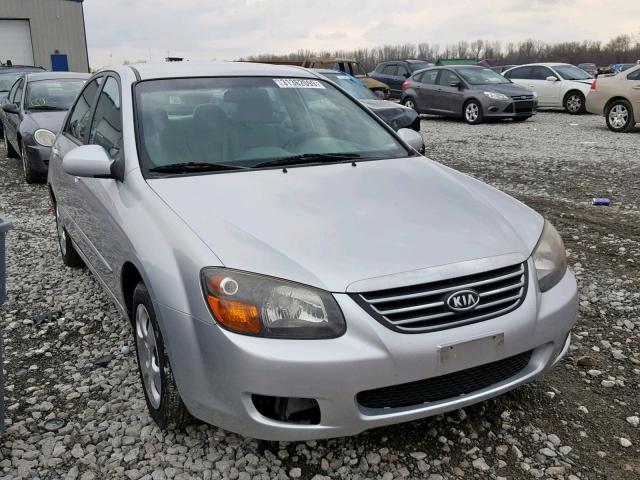 KNAFE221395630539 - 2009 KIA SPECTRA EX SILVER photo 1